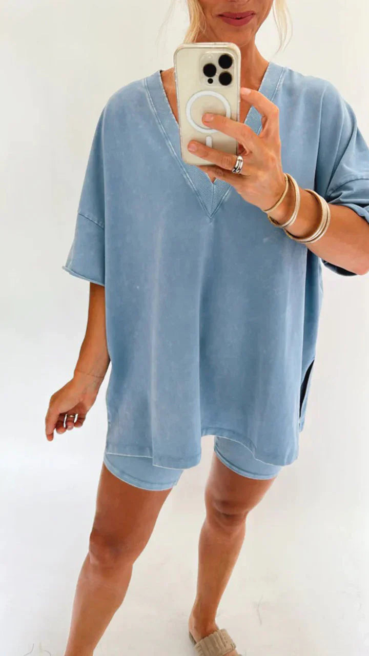 Oversized co-ord sommersæt