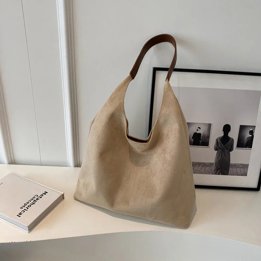 Tote bag i ruskind